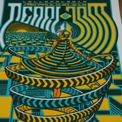 Pearl Jam - 2013 Brad Klausen Print Lollapalooza Poster Sao Paulo, Brazil S/N Gig Posters 13 Pearl Jam - 2013 Brad Klausen Print Lollapalooza Poster Sao Paulo, Brazil S/N Gig Posters