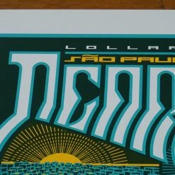 Pearl Jam - 2013 Brad Klausen Print Lollapalooza Poster Sao Paulo, Brazil S/N Gig Posters 14 Pearl Jam - 2013 Brad Klausen Print Lollapalooza Poster Sao Paulo, Brazil S/N Gig Posters