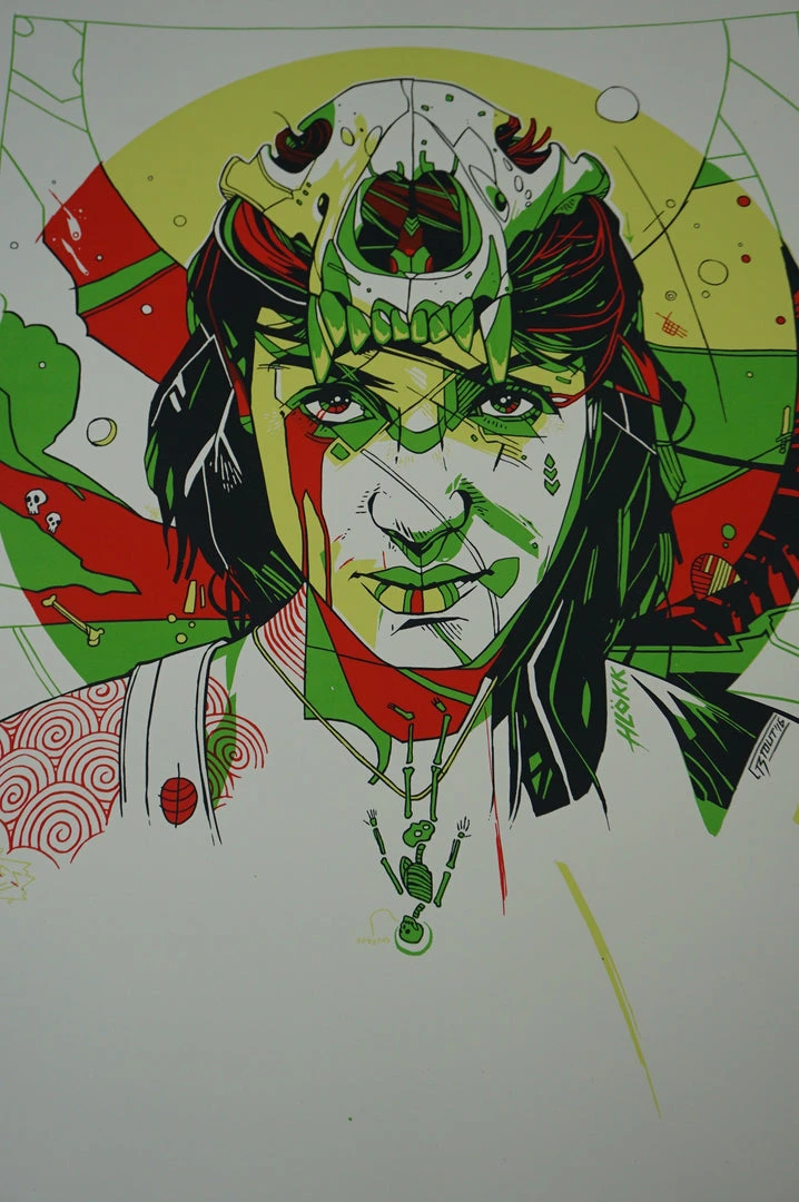 Art Prints Hlökk - 2016 Tyler Stout Poster Print Reg. BONES Galerie F 4 Art Prints Hlökk - 2016 Tyler Stout Poster Print Reg. BONES Galerie F