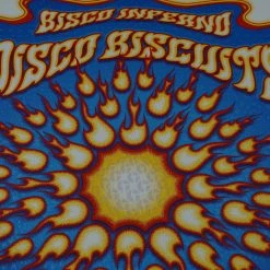 Bisco Inferno - 2015 Dave Hunter Poster Disco Biscuits Denver, CO Red Rocks Colorado