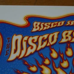 Bisco Inferno - 2015 Dave Hunter Poster Disco Biscuits Denver, CO Red Rocks Colorado