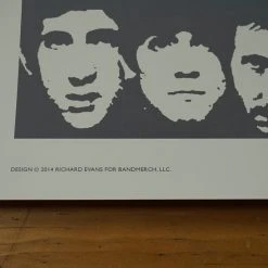 The Who - 2015 Richard Evans Poster Who's Counting 50th Anniversary Tour Gig Posters