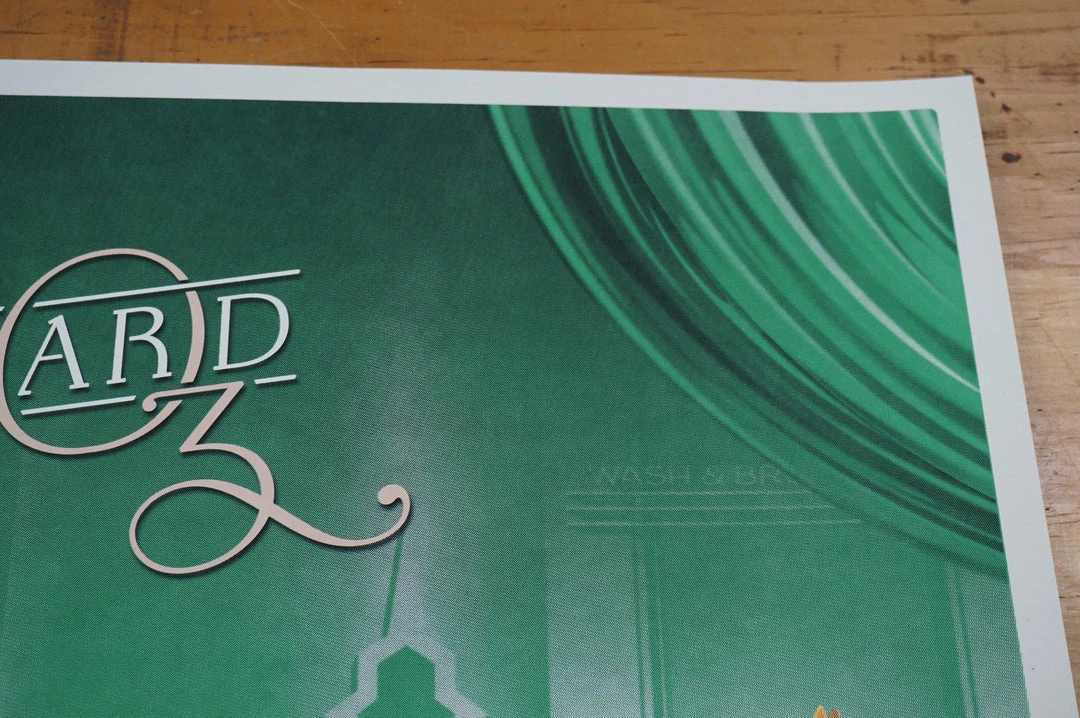 Wizard Of Oz - 2015 DKNG Yellow Horse Screen Printed Poster MONDO 6 Wizard Of Oz - 2015 DKNG Yellow Horse Screen Printed Poster MONDO