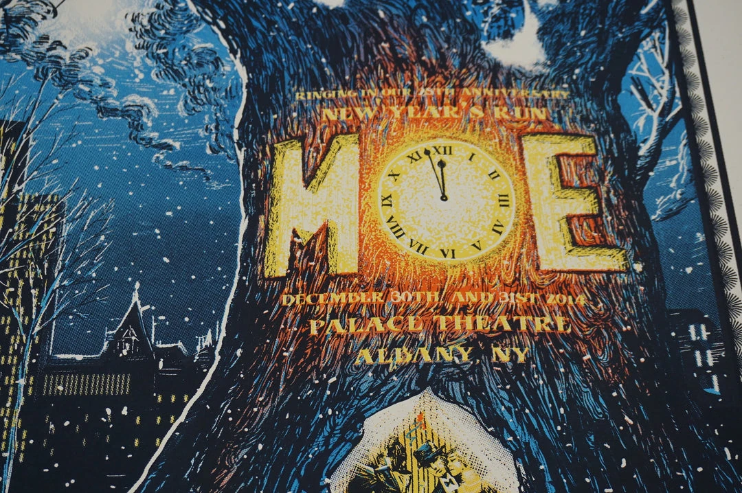 Gig Posters Moe - 2014 Zeb Love Screen Printed Poster AP Edition 5 Gig Posters Moe - 2014 Zeb Love Screen Printed Poster AP Edition