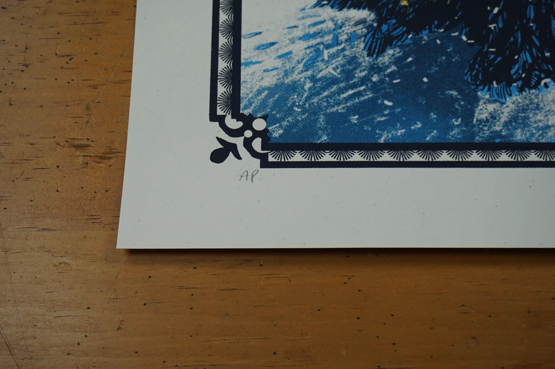 Gig Posters Moe - 2014 Zeb Love Screen Printed Poster AP Edition 9 Gig Posters Moe - 2014 Zeb Love Screen Printed Poster AP Edition