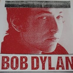 Bob Dylan - 2013 Print Mafia Poster Bethleham, PA Stabler Arena