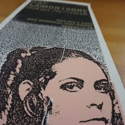 Gig Posters Ray Lamontagne - 2006 Print Mafia Poster Nashville, TN War Memorial