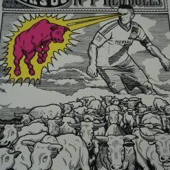 Art Prints LA Galaxy Vs. New York Red Bulls - 2014 Poster Ames Brothers