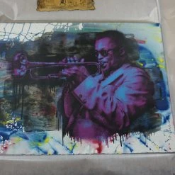 Mr. Brainwash Miles Davis - Mr Brainwash Poster MBW VARIANT #2 Banksy Gig Posters