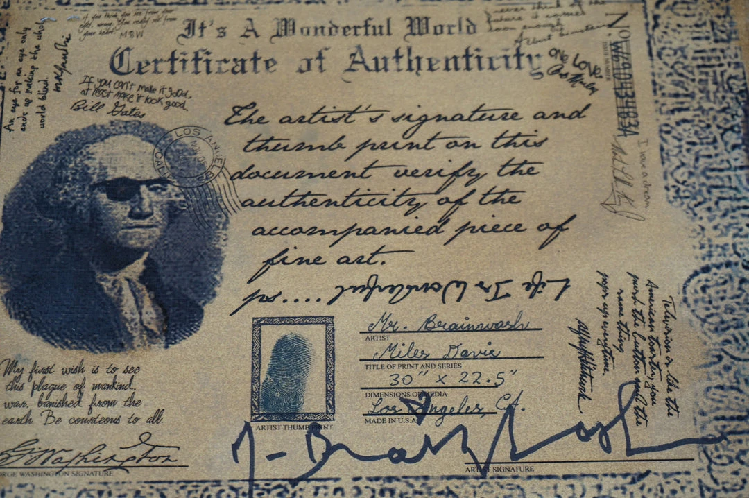 Mr. Brainwash Miles Davis - Mr Brainwash Poster MBW VARIANT #2 Banksy Gig Posters 11 Mr. Brainwash Miles Davis - Mr Brainwash Poster MBW VARIANT #2 Banksy Gig Posters