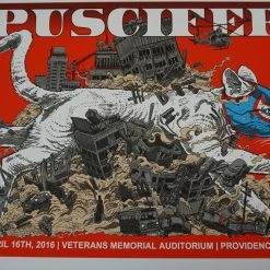 Gig Posters Puscifer - 2016 Tim Doyle AP Poster Signed Providence, RI Veterans