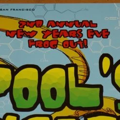 Gig Posters Les Claypool - 2001 Dawn Schaefer Bill Graham Poster Fillmore San Fran