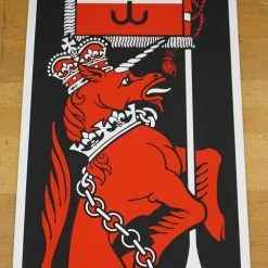 Jack White The White Stripes - 2007 Rob Jones Poster Boston Mass Agganis 11 Jack White The White Stripes - 2007 Rob Jones Poster Boston Mass Agganis