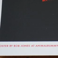 The White Stripes - 2007 Rob Jones Poster Edmonton, Alberta Gig Posters