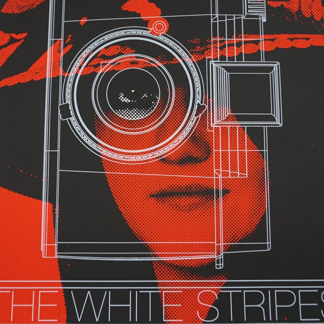 The White Stripes - 2007 Rob Jones Poster Seattle, WA Paramount Jack White 3 The White Stripes - 2007 Rob Jones Poster Seattle, WA Paramount Jack White