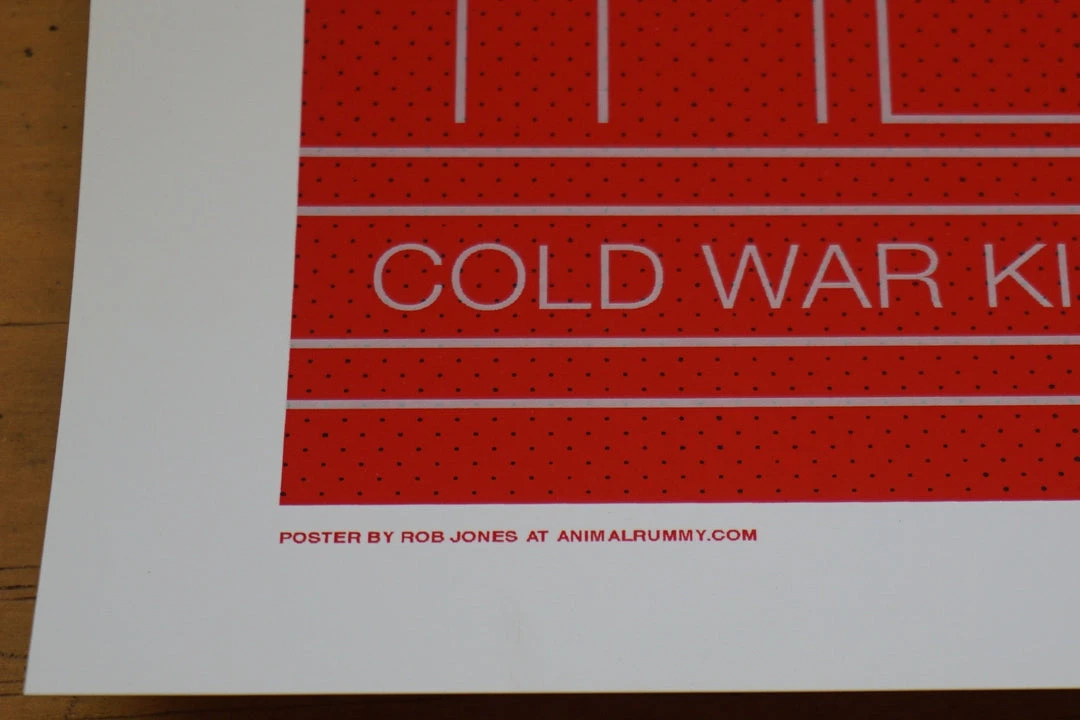 The White Stripes - 2007 Rob Jones Poster Seattle, WA Paramount Jack White 7 The White Stripes - 2007 Rob Jones Poster Seattle, WA Paramount Jack White