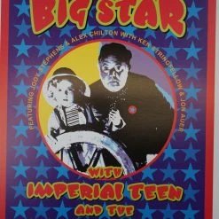 Big Star - 2002 Dennis Loren Poster Fillmore Auditorium