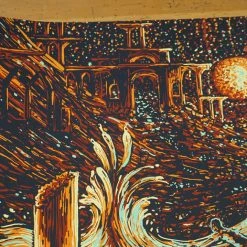 Colorado Walk The Moon - 2015 James Eads Poster Red Rocks, CO