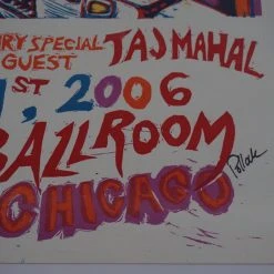 Umphrey's McGee - 2006 Jim Pollock Poster AP Chicago Taj Mahal