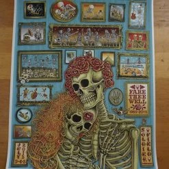 Grateful Dead Chicago - 2015 EMEK Poster Fare Thee Well 87/150 GD50