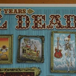 Grateful Dead Chicago - 2015 EMEK Poster Fare Thee Well 87/150 GD50