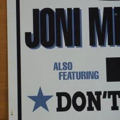 Bob Dylan - 1998 Geoff Gans Poster United Center Chicago, IL