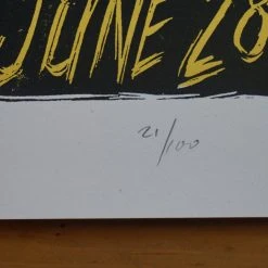 Chicago, IL Bottomless Pit - 2009 Dan Grzeca Poster Poison Arrows Chicago