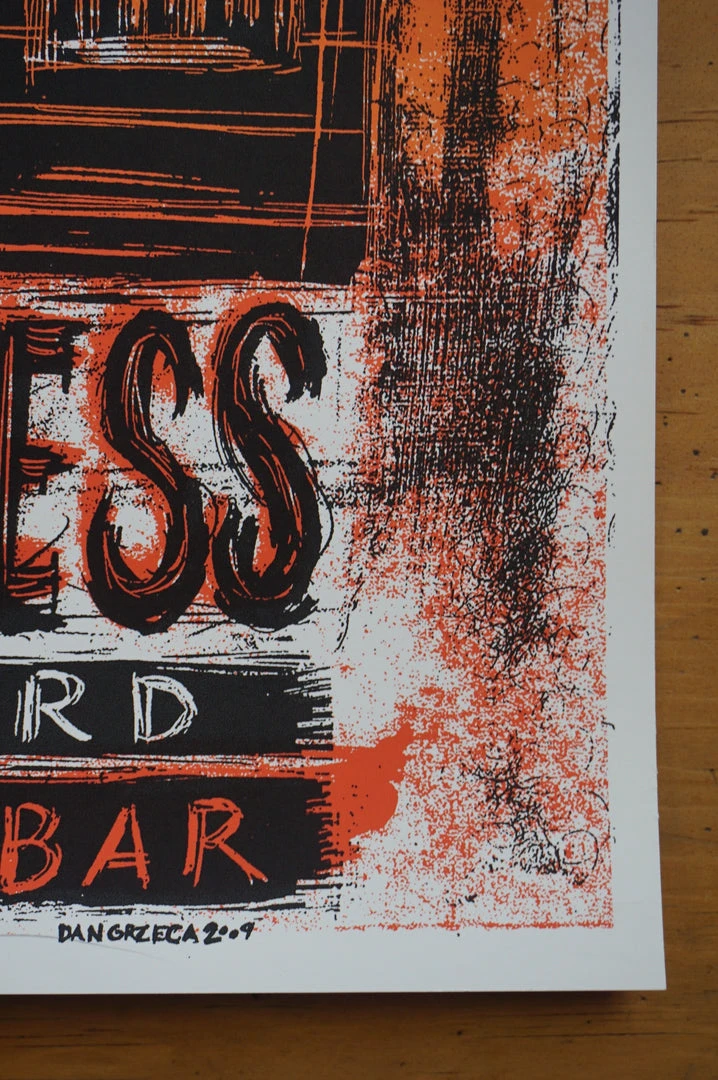 Gig Posters Big Business - 2009 Dan Grzeca Poster Baltimore, MD Ottobar 7 Gig Posters Big Business - 2009 Dan Grzeca Poster Baltimore, MD Ottobar