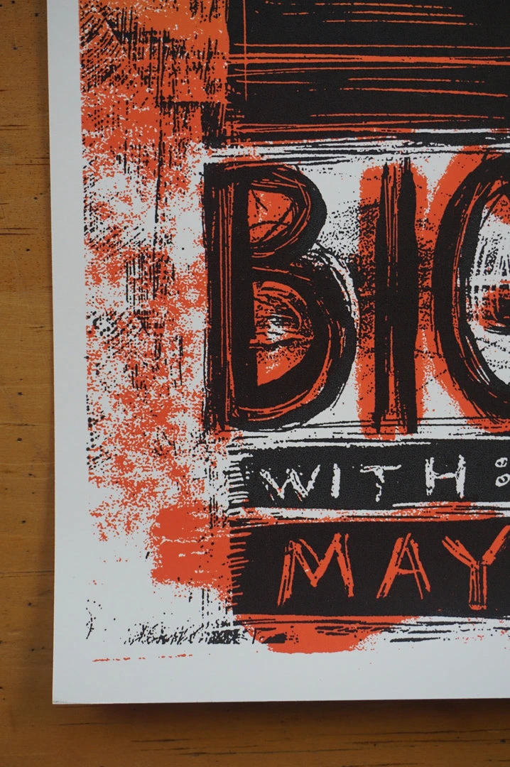 Gig Posters Big Business - 2009 Dan Grzeca Poster Baltimore, MD Ottobar 9 Gig Posters Big Business - 2009 Dan Grzeca Poster Baltimore, MD Ottobar