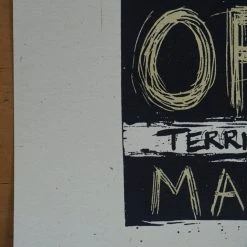 Off On Off - 2009 Dan Grzeca Poster Chicago, IL Hideout