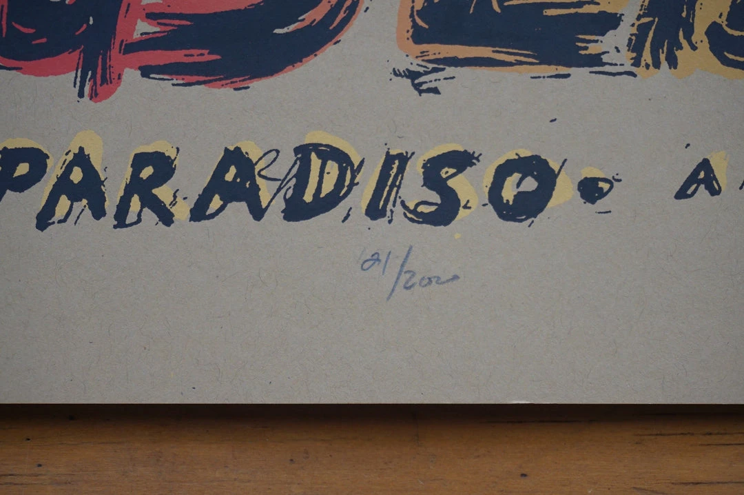 Gig Posters Jesus Lizard - 2009 Dan Grzeca Poster Amsterdam, NED Paradiso 8 Gig Posters Jesus Lizard - 2009 Dan Grzeca Poster Amsterdam, NED Paradiso