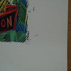 Apocalypse Cow - 2009 Dan Grzeca Poster Chicago, IL Three Floyds Art Prints