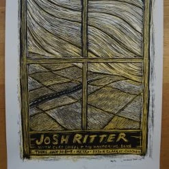 Josh Ritter - 2009 Dan Grzeca Poster Chicago, IL Metro