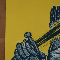 Chicago, IL Nonagon - 2009 Dan Grzeca Poster Chicago Quenchers The Poles