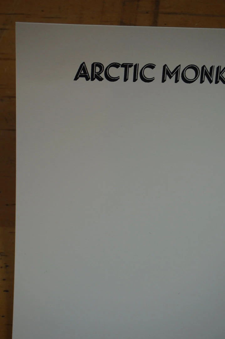 Arctic Monkeys - 2013 Third Alert Designs Poster Oakland CA Fox Theater 5 Arctic Monkeys - 2013 Third Alert Designs Poster Oakland CA Fox Theater