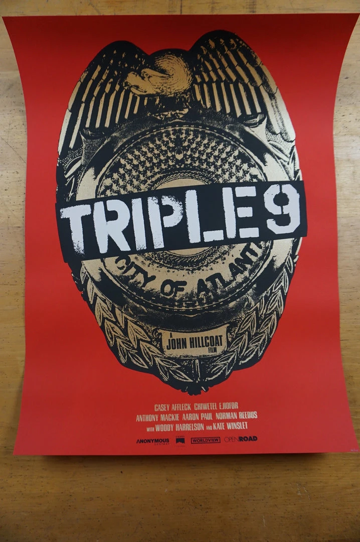 Triple 9 - 2016 Jay Shaw Poster Iron Jaiden MONDO Irina Vlaslov 4 Triple 9 - 2016 Jay Shaw Poster Iron Jaiden MONDO Irina Vlaslov