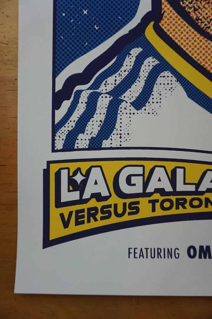 Sold Out Posters LA Galaxy Vs. Toronto FC - 2014 Ames Brothers Poster Los Angeles Gig Posters 10 Sold Out Posters LA Galaxy Vs. Toronto FC - 2014 Ames Brothers Poster Los Angeles Gig Posters