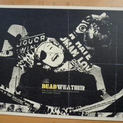 Gig Posters The Dead Weather - 2009 Methane Studios Poster Vancouver, BC