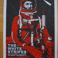 The White Stripes - 2007 Rob Jones Poster Los Angeles, CA