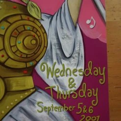 Gig Posters Cake - 2001 Barbara Pollack Poster San Francisco, CA Warfield Theatre