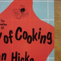Gig Posters Joy Of Cooking - 1988 Arlene Owseichik Poster San Francisco, CA Fillmore