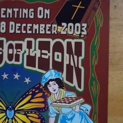 Kings Of Leon - 2003 Dennis Loren Poster Rock City Nottingham