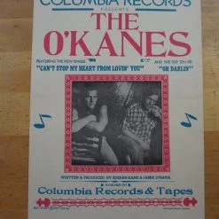 Sold Out Posters Gig Posters The O'Kanes - 1987 Columbia Records Hatch Show Prints Poster 9 Sold Out Posters Gig Posters The O'Kanes - 1987 Columbia Records Hatch Show Prints Poster