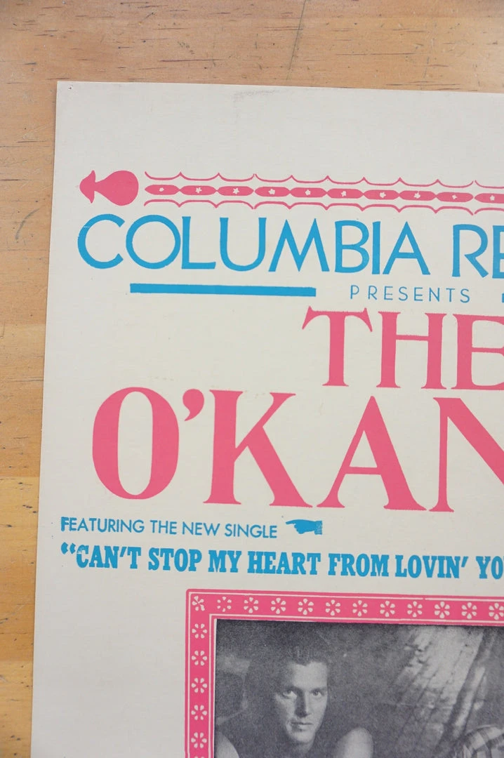 Sold Out Posters Gig Posters The O'Kanes - 1987 Columbia Records Hatch Show Prints Poster 5 Sold Out Posters Gig Posters The O'Kanes - 1987 Columbia Records Hatch Show Prints Poster