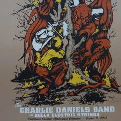 Charlie Daniels Band - 2014 Billy Perkins Poster Chamberlin