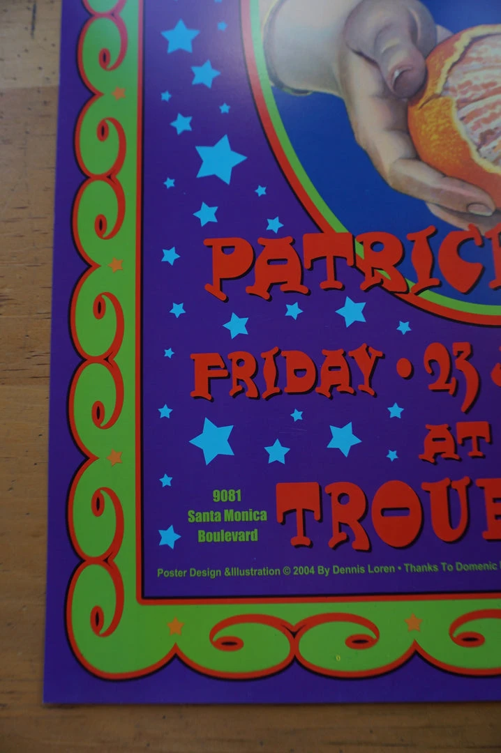 The Thrills - 2004 Dennis Loren Poster Patrick Park Troubadour Gig Posters 8 The Thrills - 2004 Dennis Loren Poster Patrick Park Troubadour Gig Posters