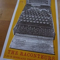 Gig Posters The Raconteurs - 2006 Print Mafia Poster Jack White Portland