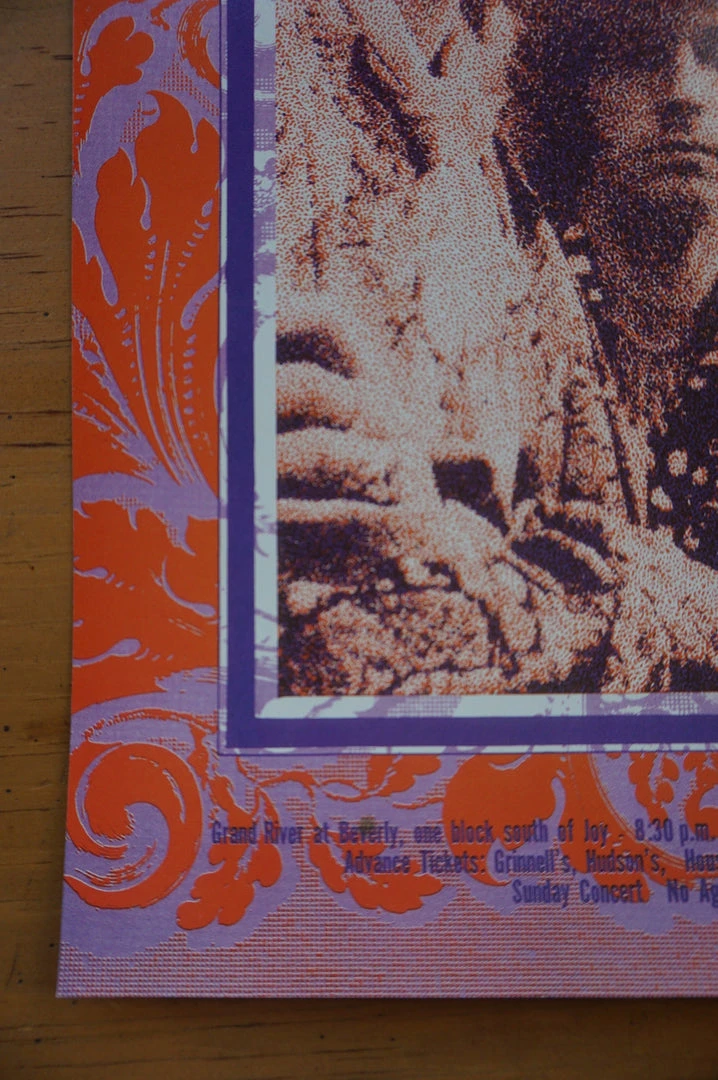 Cream - 1968 Gary Grimshaw Poster Detroit, MI Grande Ballroom Gig Posters 10 Cream - 1968 Gary Grimshaw Poster Detroit, MI Grande Ballroom Gig Posters
