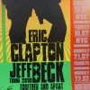 Eric Clapton - 2010 Ron Donovan Poster Jeff Beck Firehouse 1 Eric Clapton - 2010 Ron Donovan Poster Jeff Beck Firehouse
