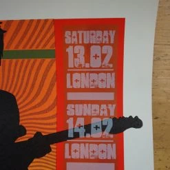 Eric Clapton - 2010 Ron Donovan Poster Jeff Beck Firehouse 11 Eric Clapton - 2010 Ron Donovan Poster Jeff Beck Firehouse